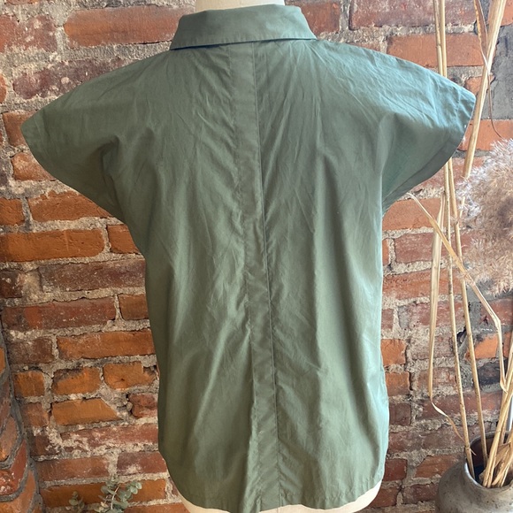 Kate Spade Saturday Olive Button Down - Picture 4 of 7